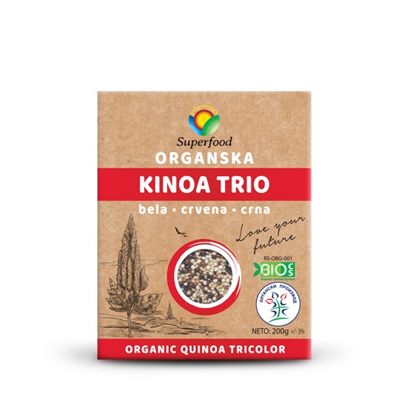 Kinoa trio organic Superfood 200g