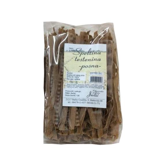 Speltina testenina taljatele Jevtić 250g