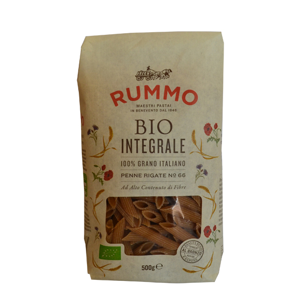 Organske integralne Penne Rigate Rummo 500g