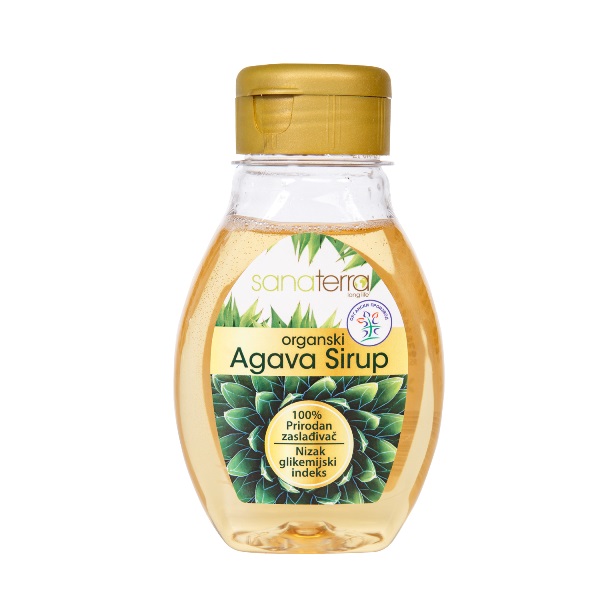 Agava sirup organic Sanaterra 250g