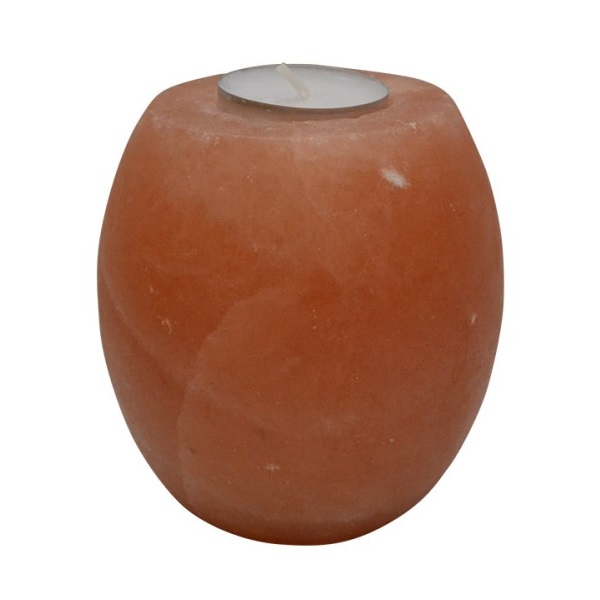 Svećnjak od himalajske soli  u  obliku Bubnja  