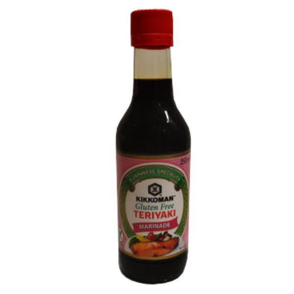 Teriaki soja sos bez glutena Kikkoman 250ml