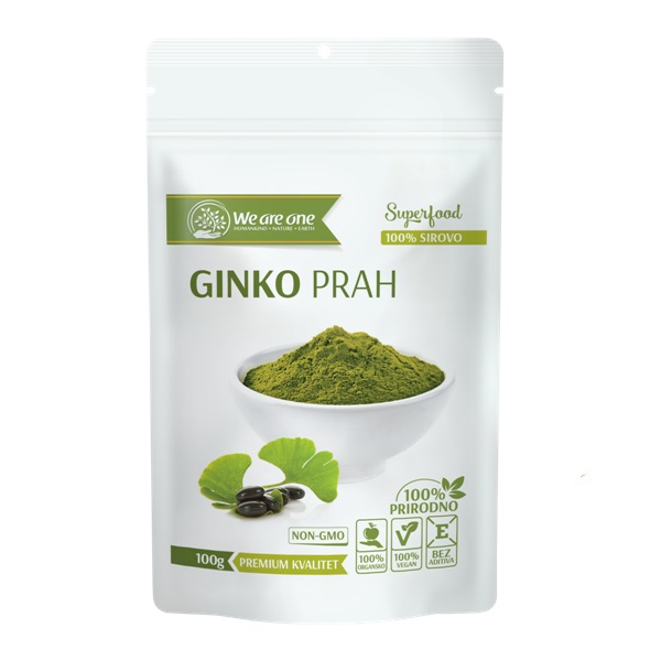 Ginko prah  organic We are one 100g