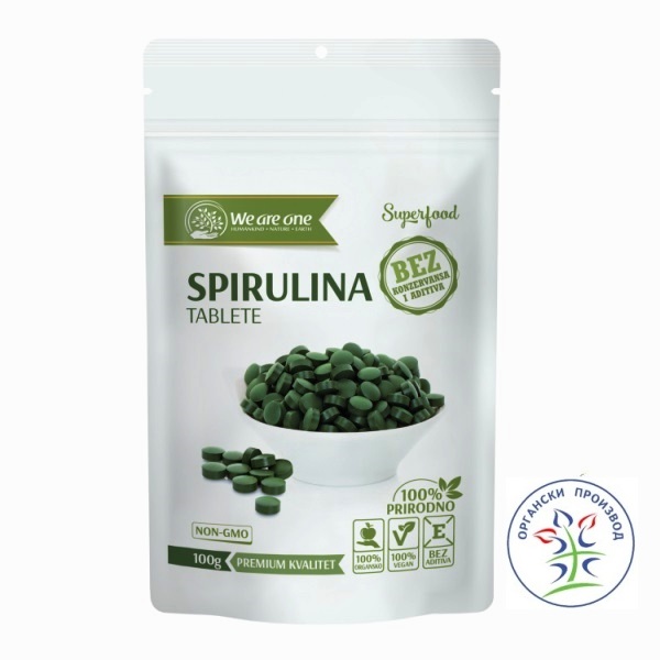 Spirulina tablete organic We are one 100g