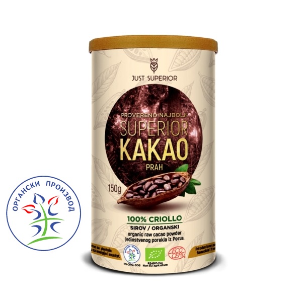 Kakao prah Criollo Just Superior 150g 