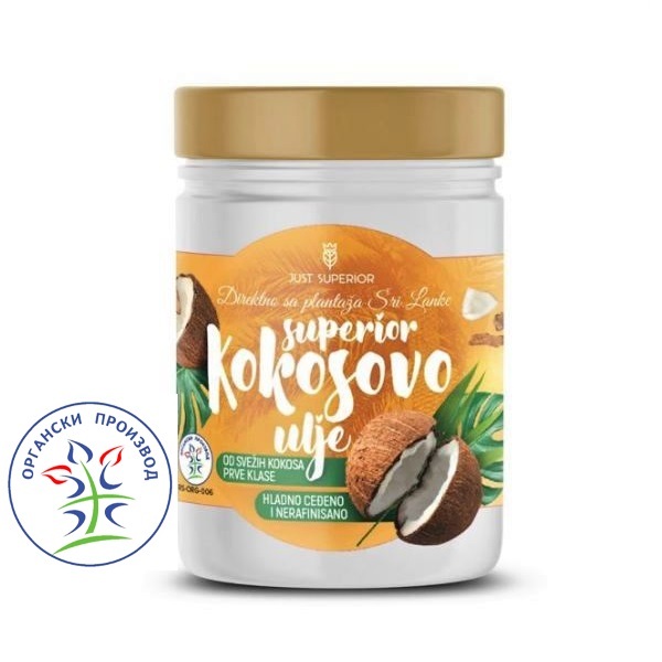 Superior kokosovo ulje 300g Just Superior 