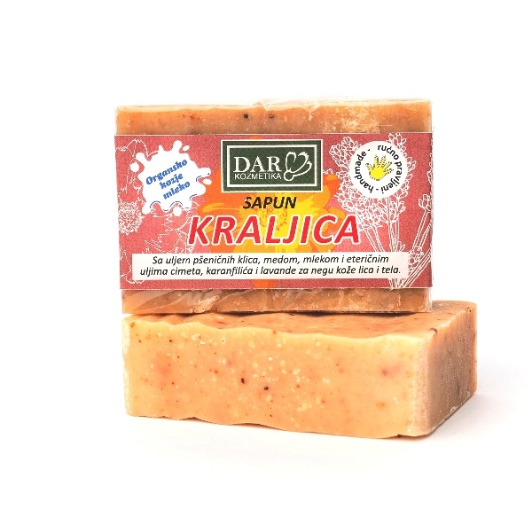 Sapun Kraljica sa kozjim mlekom 100g Dar kozmetika