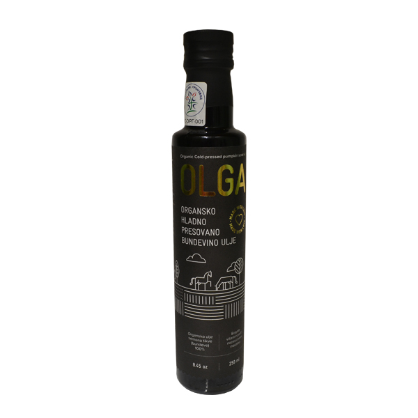Bundevino ulje hladno presovano organsko Olga 250ml