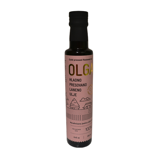 Laneno ulje hladno presovano Olga 250ml
