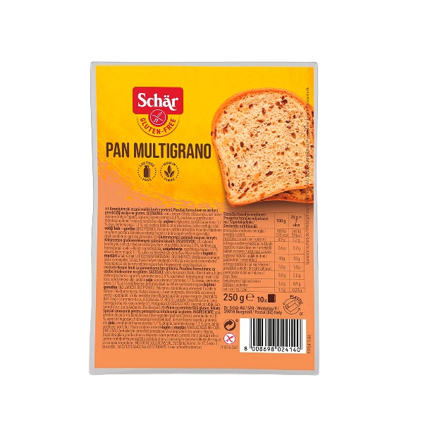 Schar Pan Multigrano -  hleb bez glutena 250g