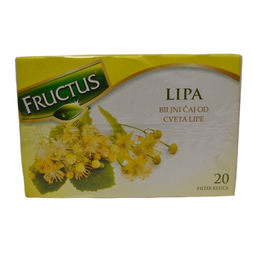 Fructus čaj od lipe 20 filter kesica