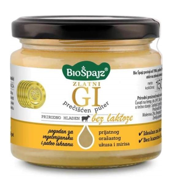 Gi namaz - prečišćen puter Bio Špajz 150g