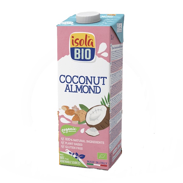 Napitak od badema i kokosovog mleka organic Isola Bio 1l