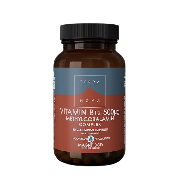 Terranova Vitamin B12 500μg  50 kapsula