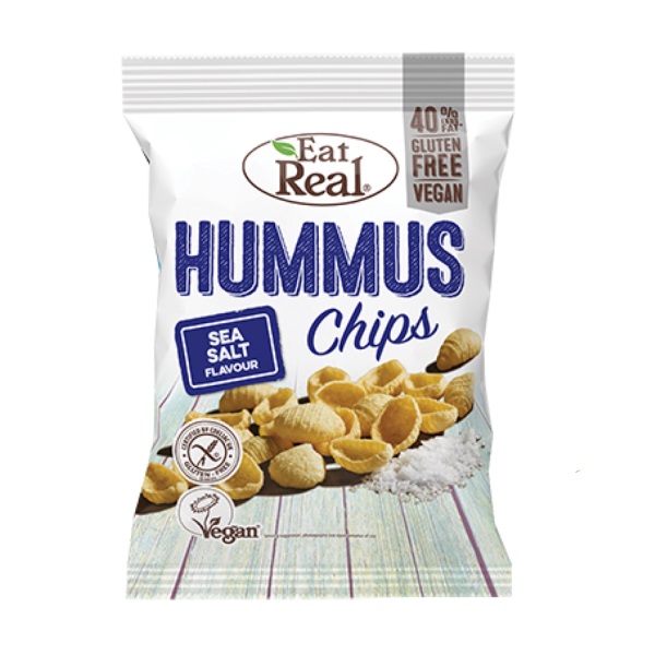 Eat real čips od humusa sa ukusom morske soli 45g