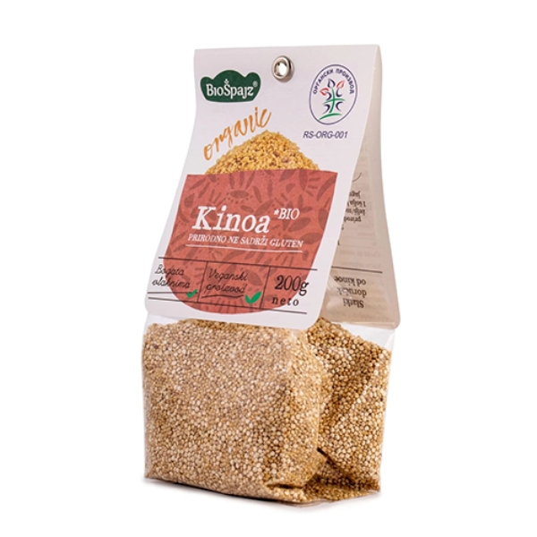 Kinoa bela organic Bio Špajz 200g