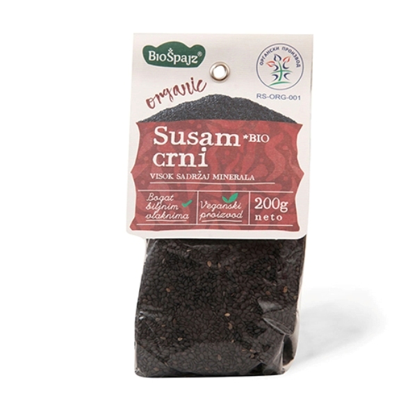 Organski crni susam Bio Špajz 200g
