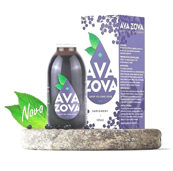 Ava zova- sirup od crne zove 125ml