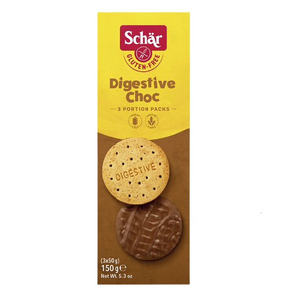 Schar Digestive Choc 150g