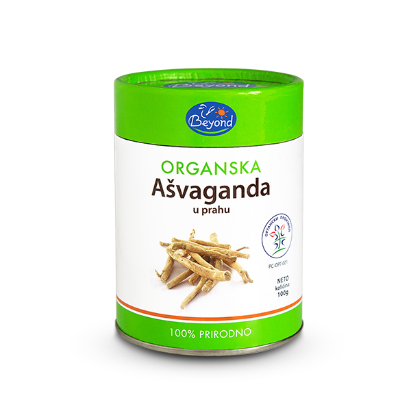 Ašvaganda u prahu organic Beyond 100g