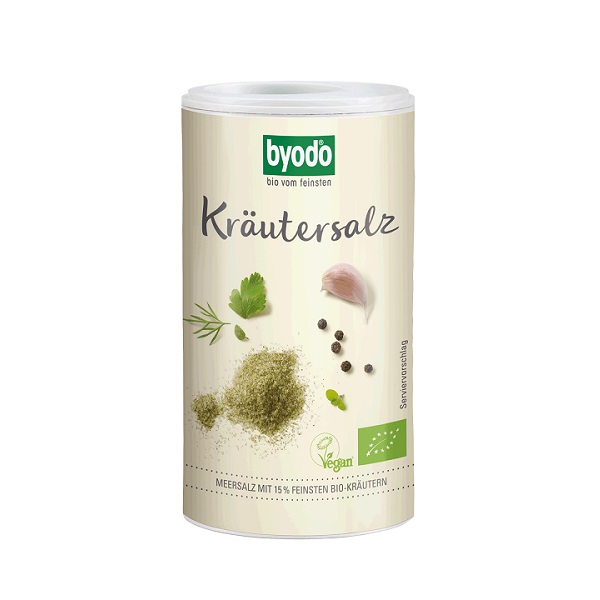 Morska so sa začinskim biljem organic Byodo 125g