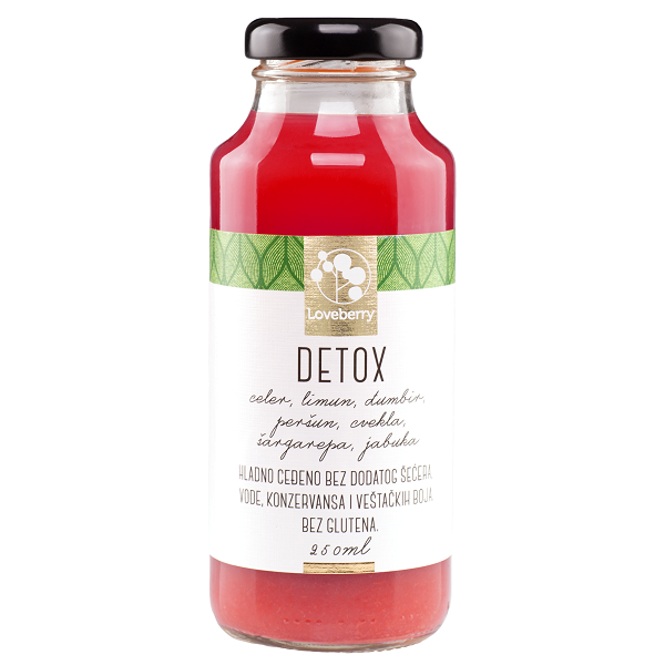Detox sok Loveberry 250ml