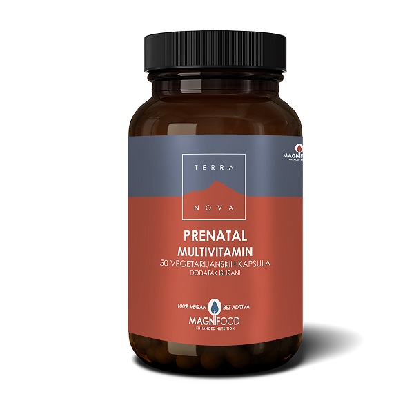 Terranova  Prenatal multivitamin - dodatak ishrani za trudnice i dojilje 50 kapsula