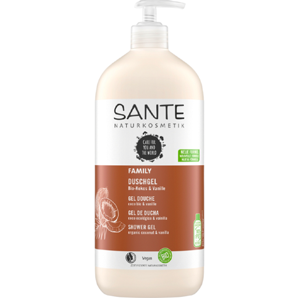 Sante Family gel za tuširanje kokos i vanila 500ml