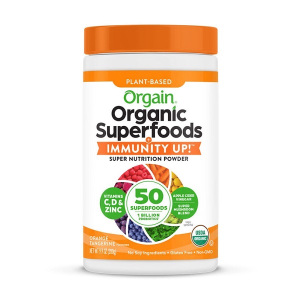 Orgain Superfoods Imuno organska superhrana Immunity up, mandarina 280g 