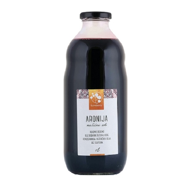 Aronija matični sok Loveberry 1l