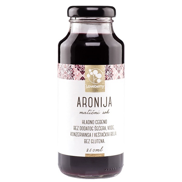 Loveberry Matični sok od aronije 200ml