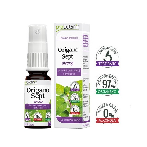 Origano Sept strong oralni sprej 30ml Probotanic