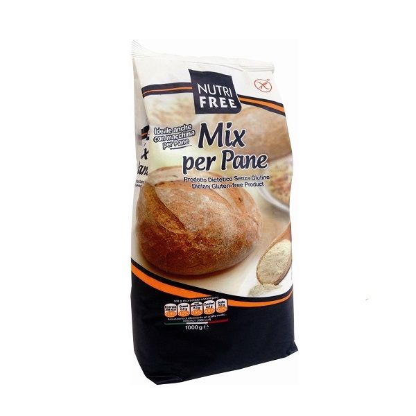 Nutrifree Mix per pane mešavina za hleb bez glutena 1kg