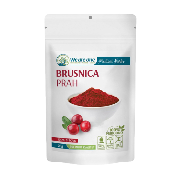 Brusnica prah 70g WAO