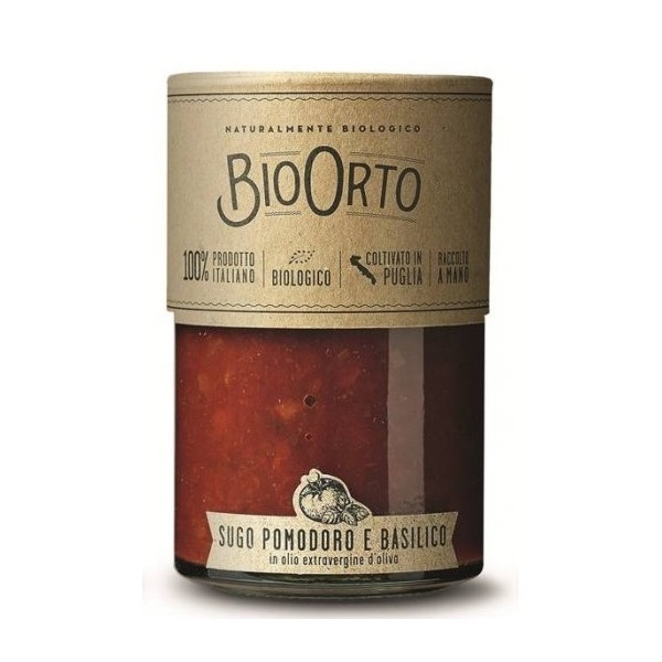 Sos paradajz bosiljak organski 350g Bio Orto