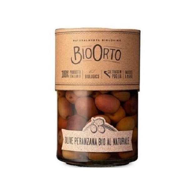 Masline prirodne organske Peranzana 350g Bio Orto