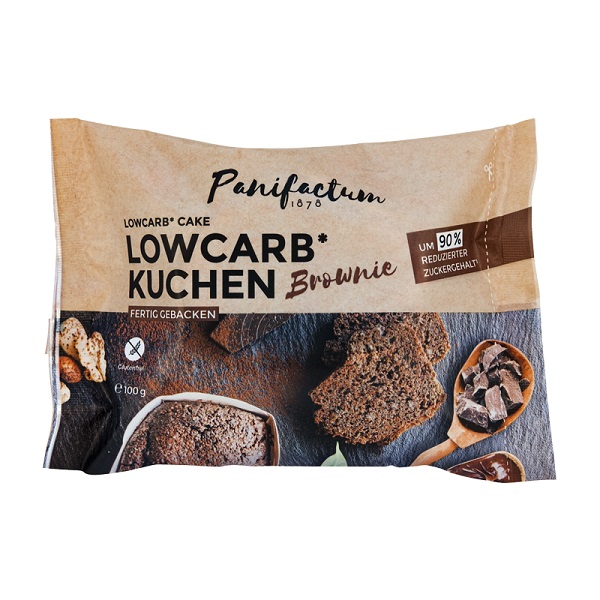 Biskvit Browni LowCarb 100g Panifactum