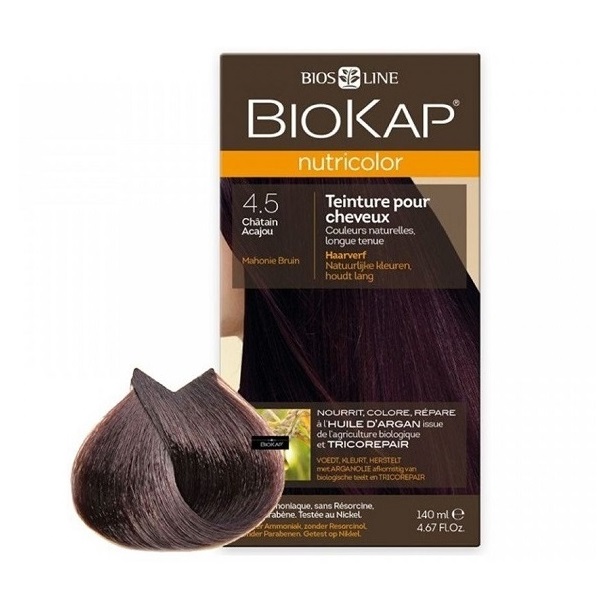 BioKap Farba za kosu 4.5 mahagoni smeđa 140ml