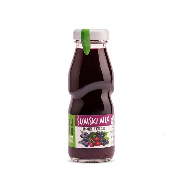 Šumski mix organski voćni sok 200ml Nisha