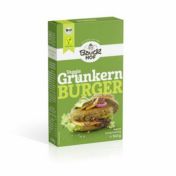 Gotova mešavina za organski burger od zelene spelte Bauckhof 160g