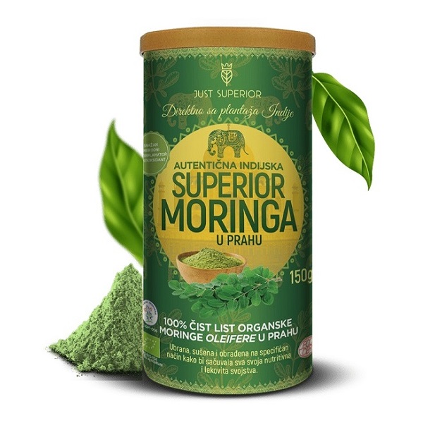 Moringa u prahu organska 150g Just Superior