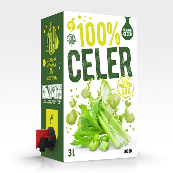 Ceđeni sok Celer 3l