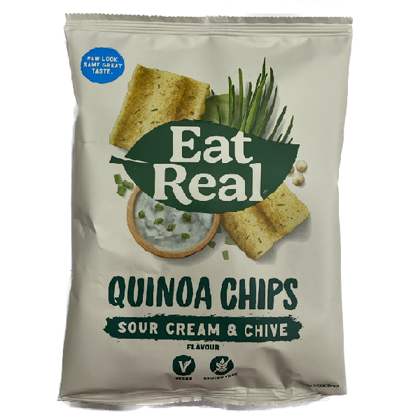 Chips od Kinoe sa kiselom pavlakom i vlascem 30g EAT REAL
