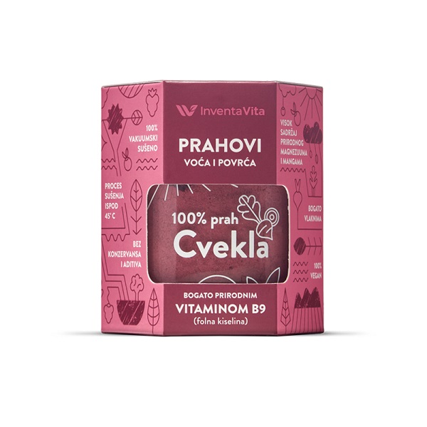 100% Cvekla prah 75g Inventa Vita