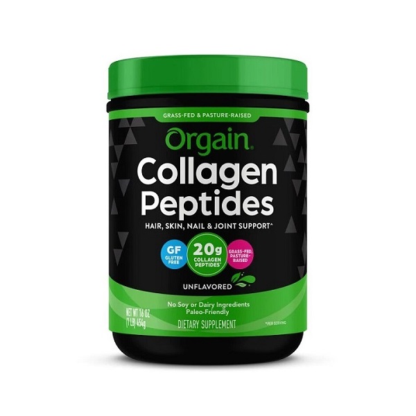 Orgain Collagen Peptides 20g( 454g)