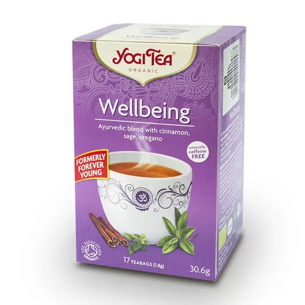 Yogi tea  Wellbeing - biljni čaj Zauvek mlad 30,6g