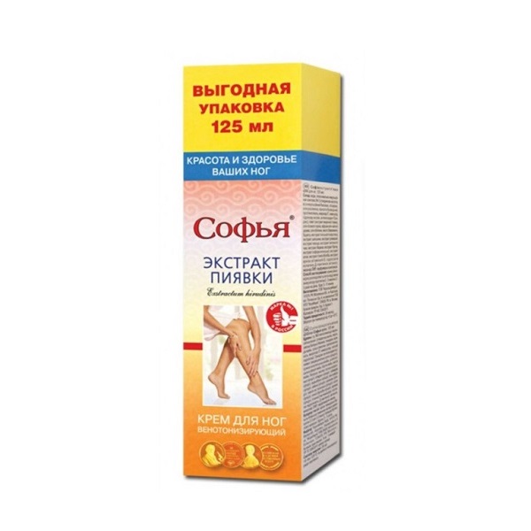 Sofia Krema za noge sa ekstraktom medicinske pijavice 125ml  