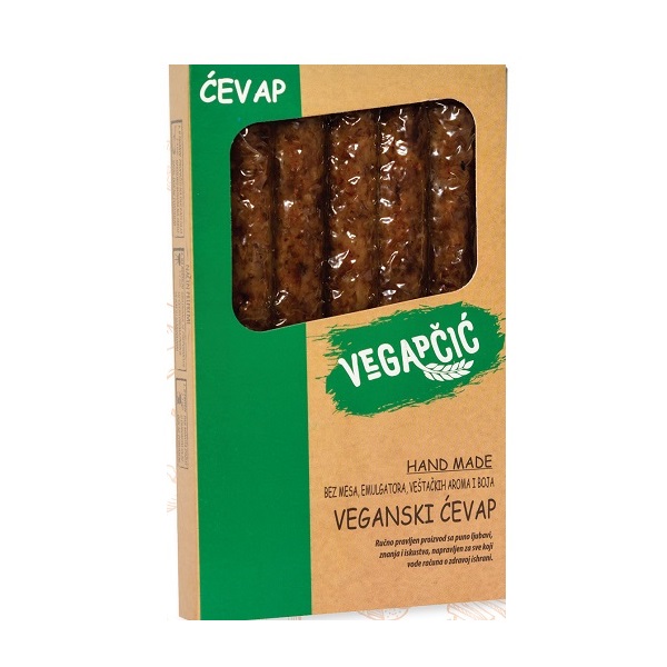 Vegapčić - ćevap od proklijalog žita organic 200g