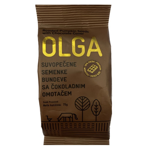 Pečena golica sa čokoladnim omotačem 75g Olga 