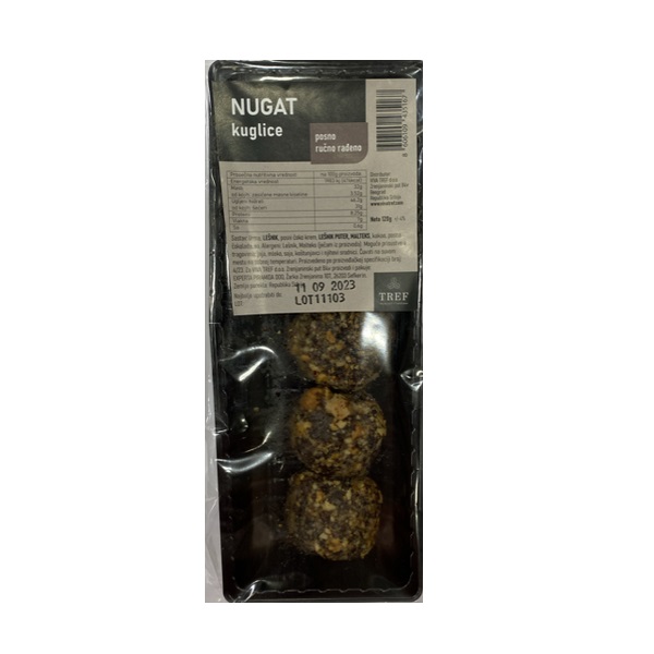 Nugat kuglice 120g TREF 